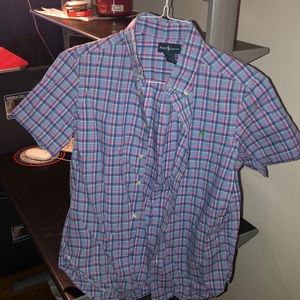 Polo Ralph Lauren Boys Oxford Short Sleeve Shirt